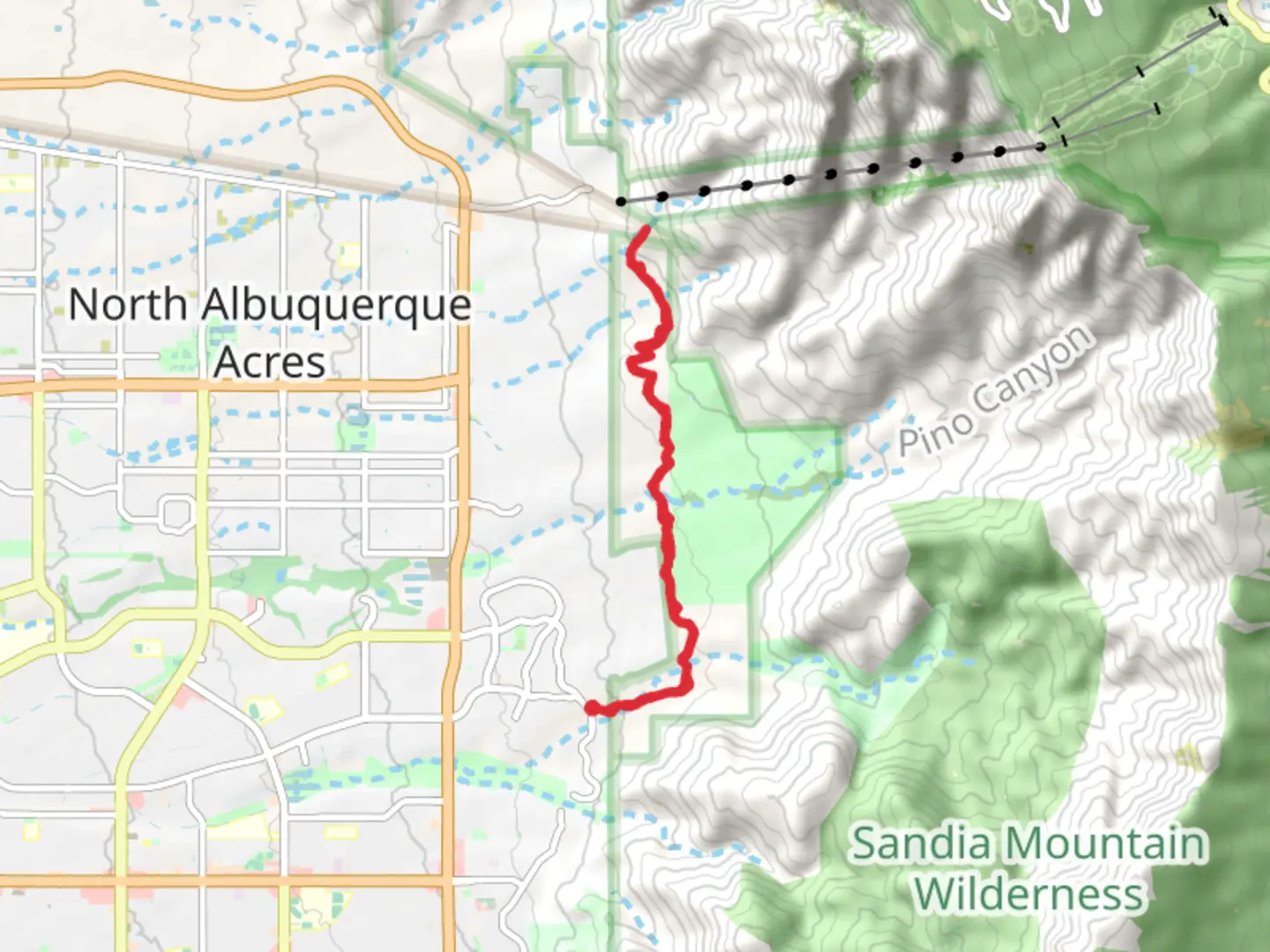 An image depicting the trail Foothills Trail - 365 and its surrounding area.