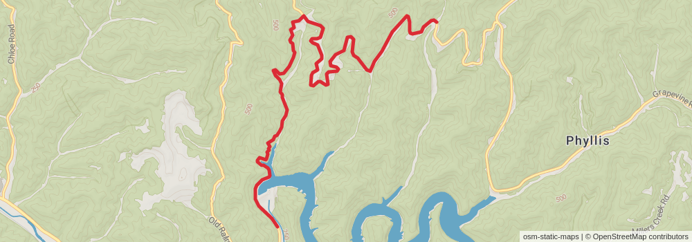 American Perimeter Trail - Southern Appalachian Primary stage 51 Map