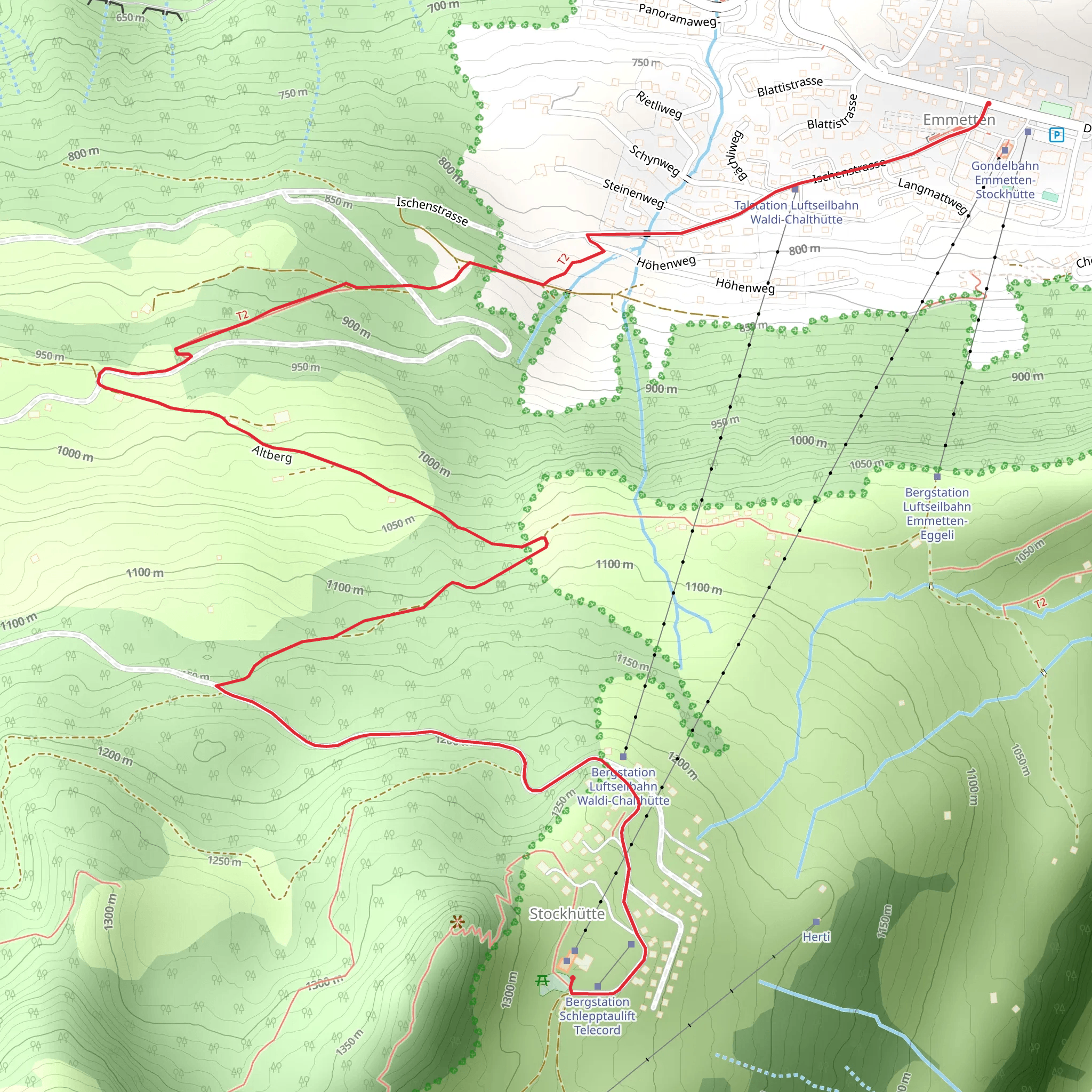 Stockhütte-Emmetten mobile static map