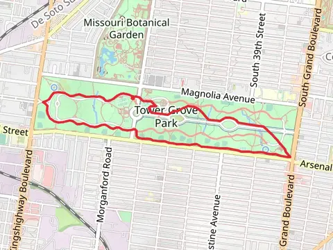 Tower Grove Park Loop