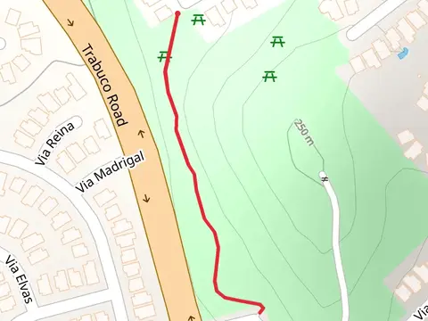 Colinas Park Open Space Area Walk