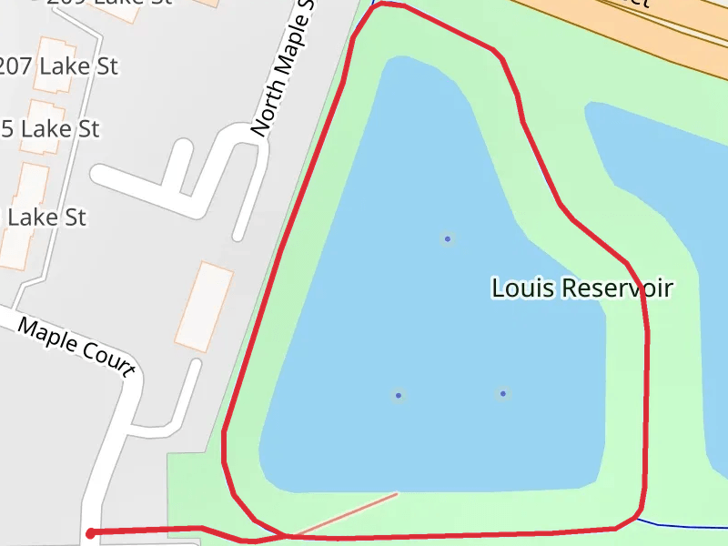 Louis Reservoir Loop