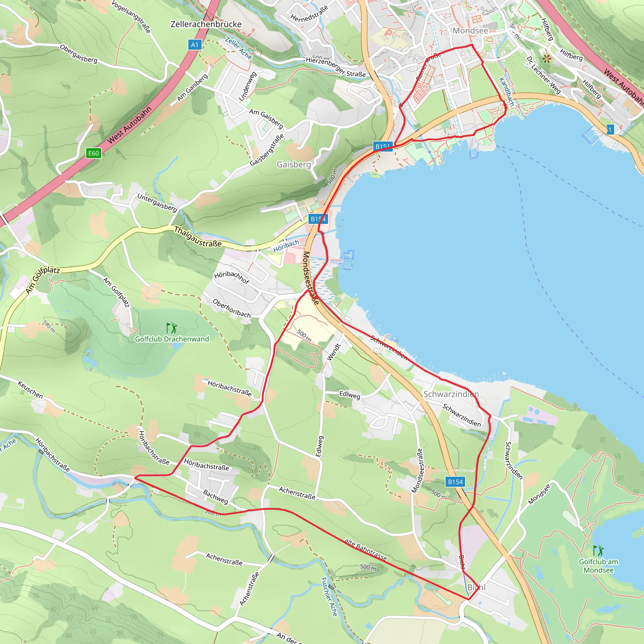 Höribach - Wagnermühle - Schwarzindien mobile static map