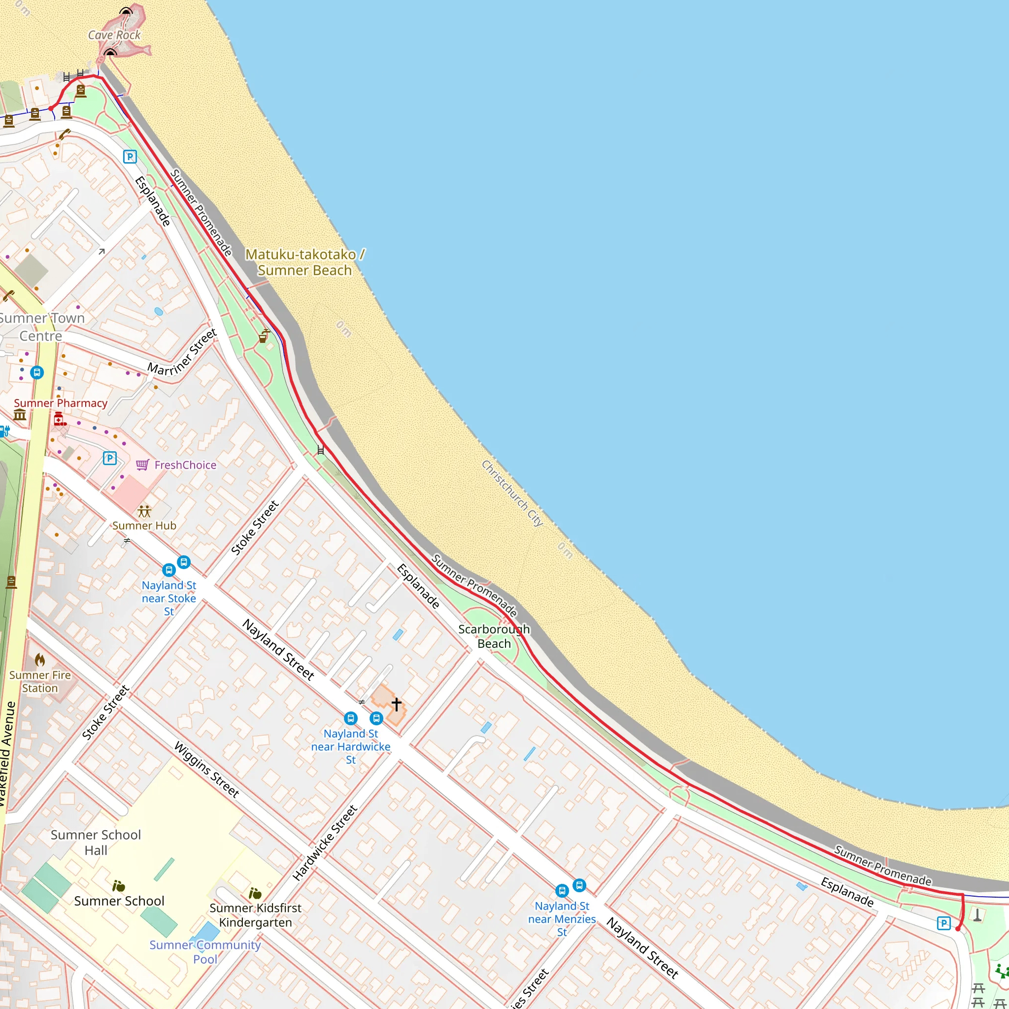 Sumner Promenade mobile static map