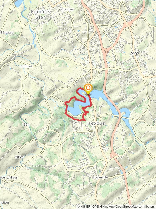 Lake Williams Loop Trail - Jacobus