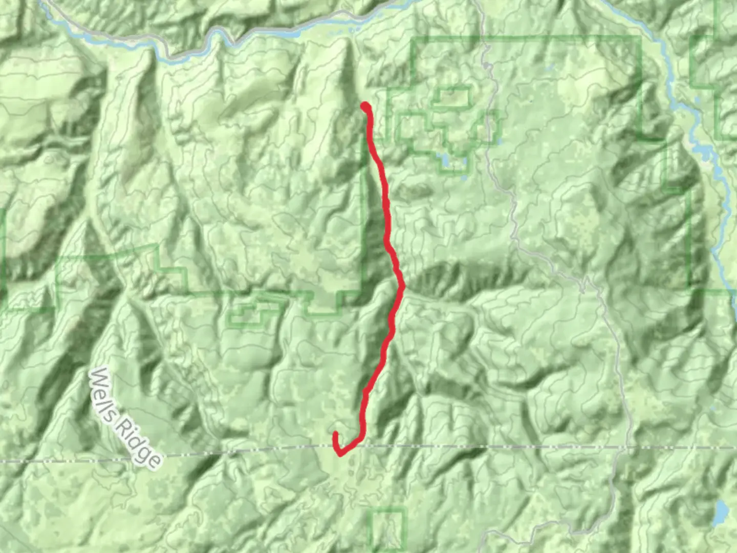 An image depicting the trail Prospect Draw Trail and its surrounding area.