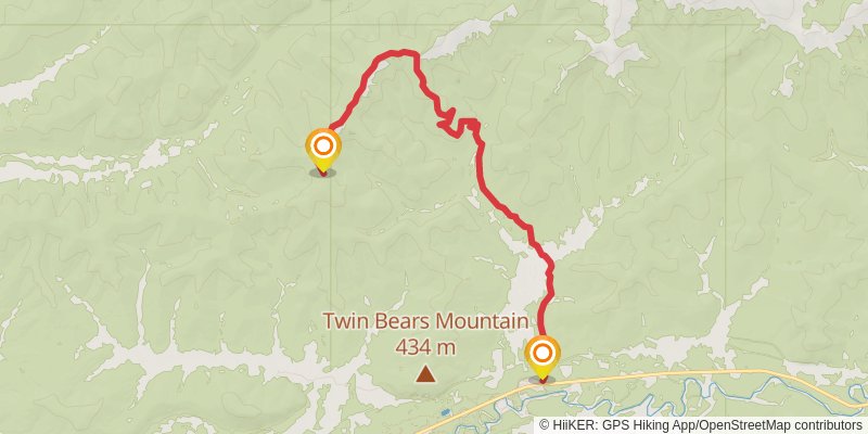 Mike Kelly Trail stage 2 Map