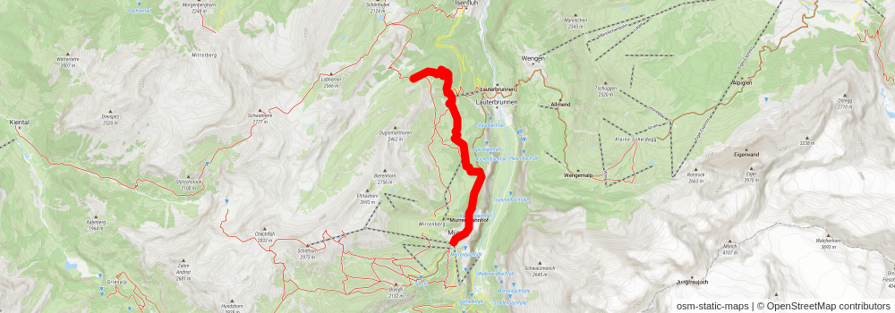 Bietenhorn Loop stage 2 Map