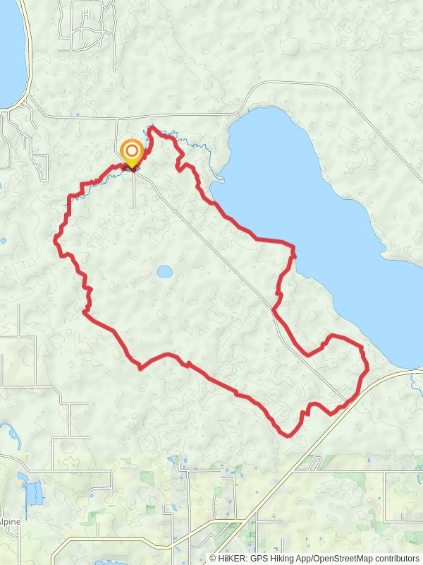 School Bus Road and Lake Wales Ridge State Forest Loop Trail