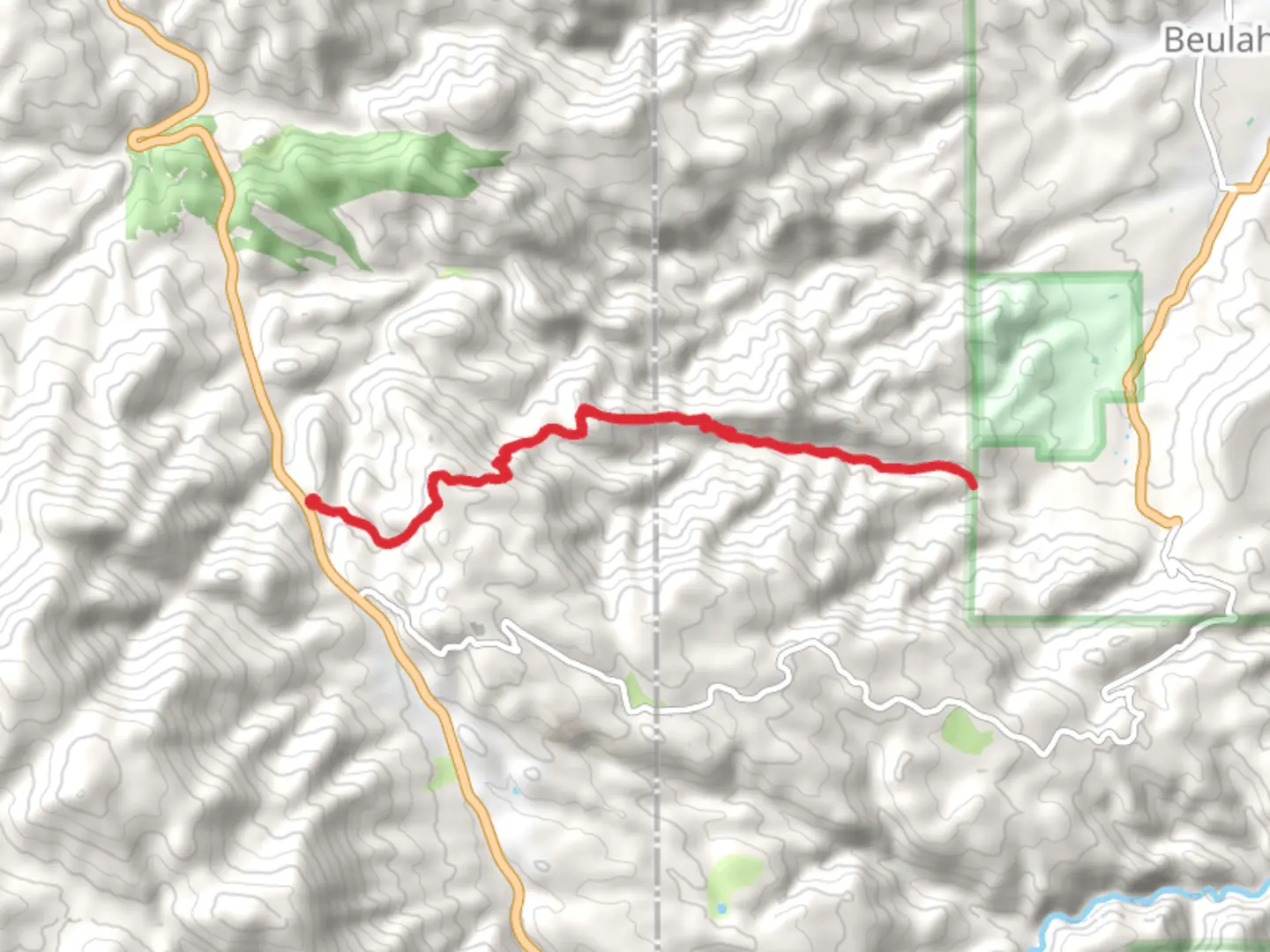 An image depicting the trail South Creek Trail and its surrounding area.