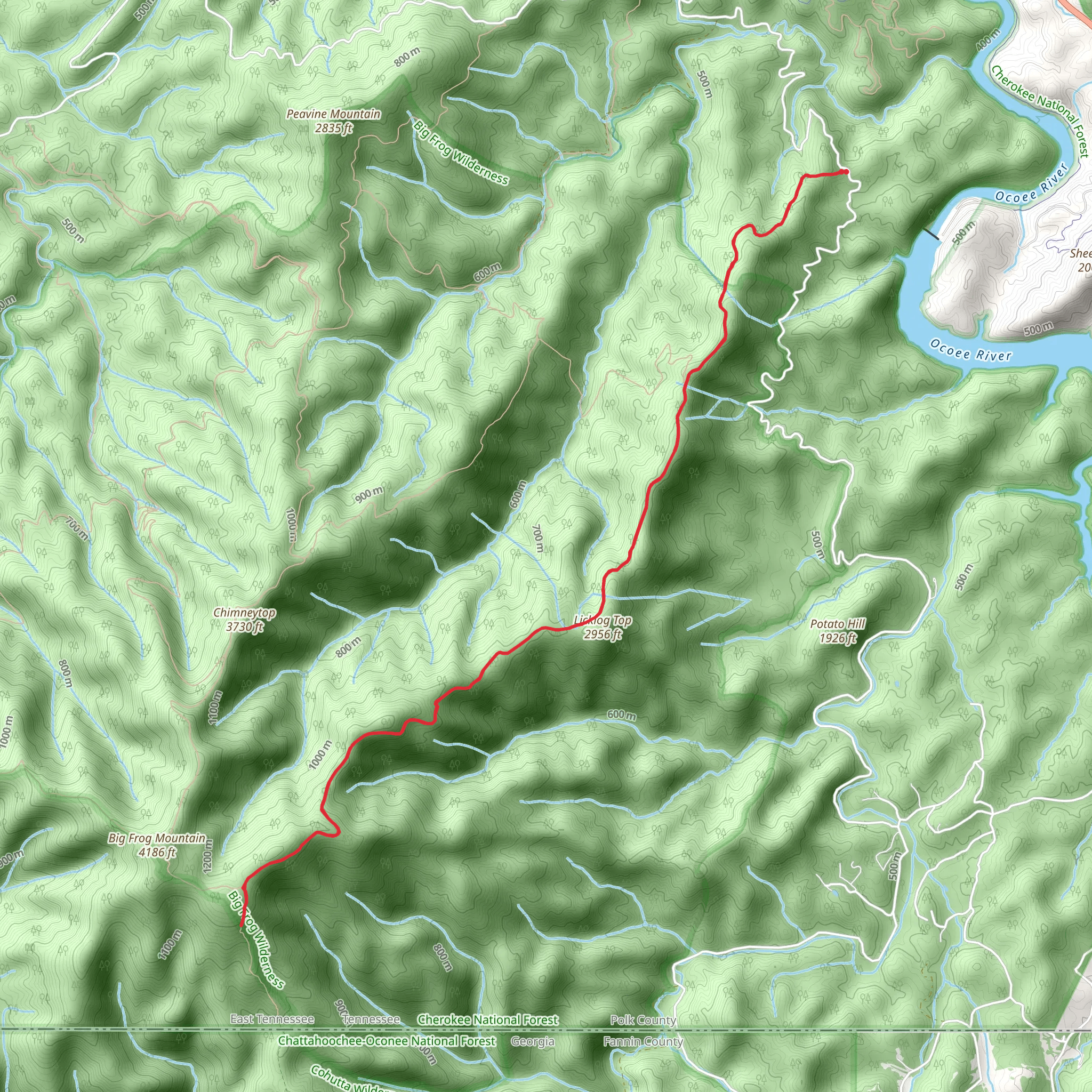 Licklog Top mobile static map