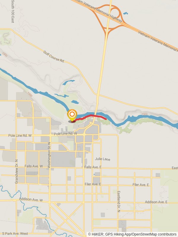 Mogensen Trail Out and Back