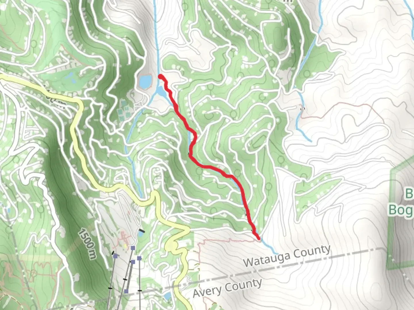 An image depicting the trail Upper Pond Creek Trail and its surrounding area.