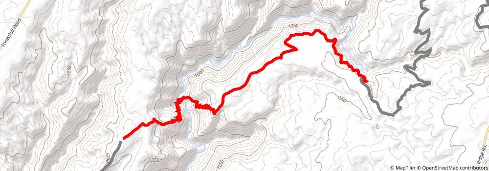 American Discovery Trail South Route stage 380 Map