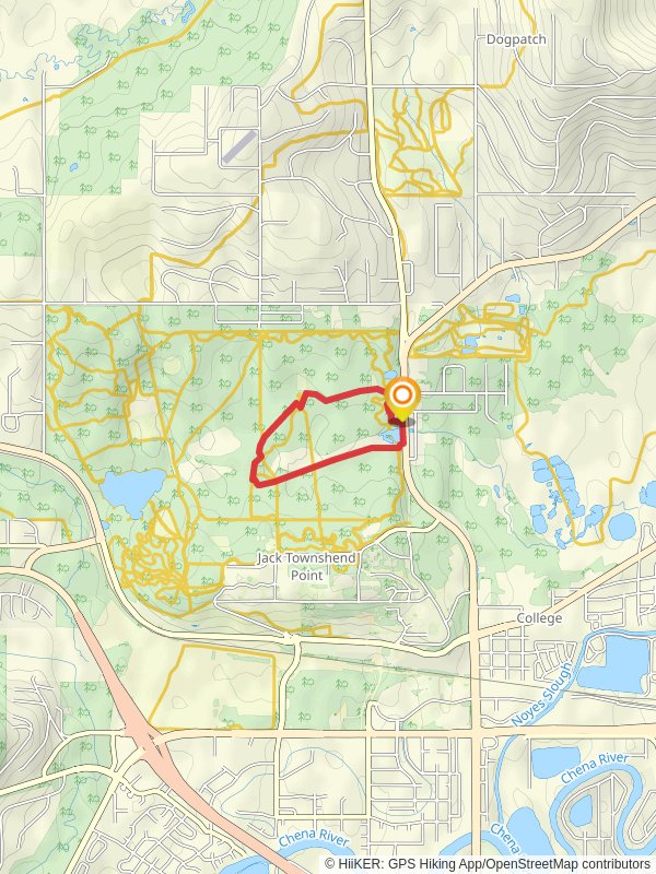 Pooch loop and Skarland 6 Mile Trail