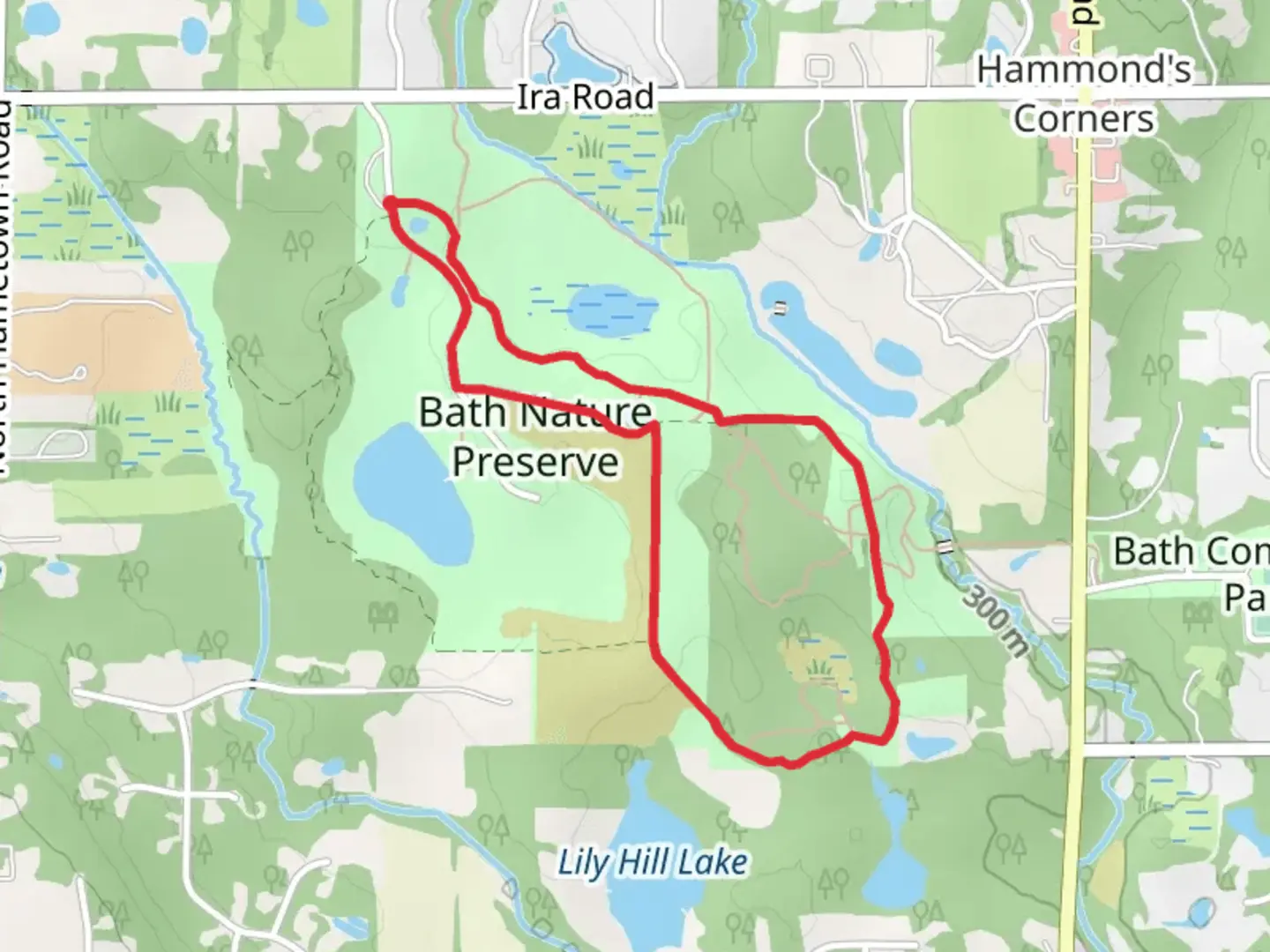 An image depicting the trail North Fork and Bridal Loop Trail and its surrounding area.