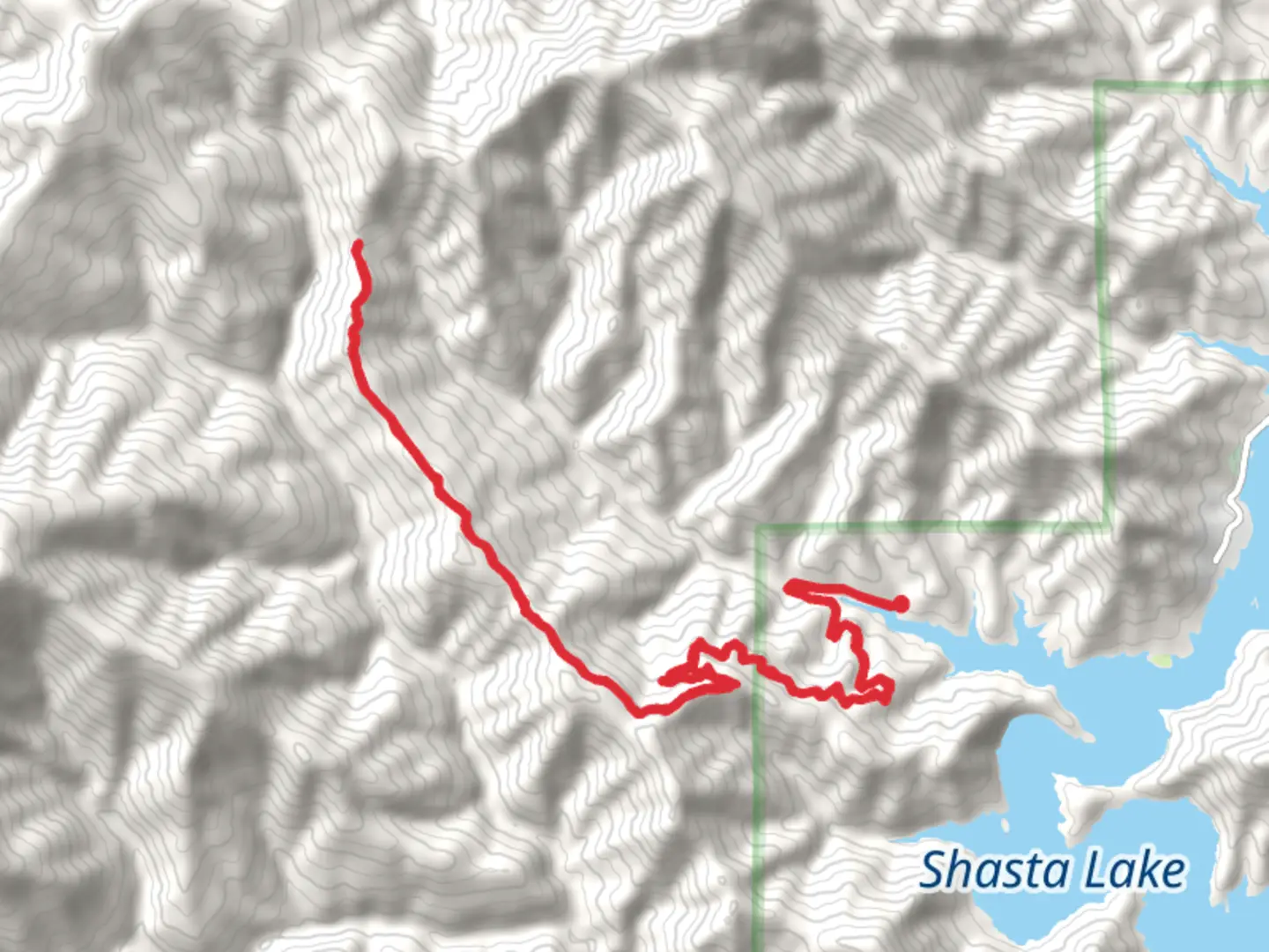 An image depicting the trail Road N7601 - Lakeshore Drive and its surrounding area.