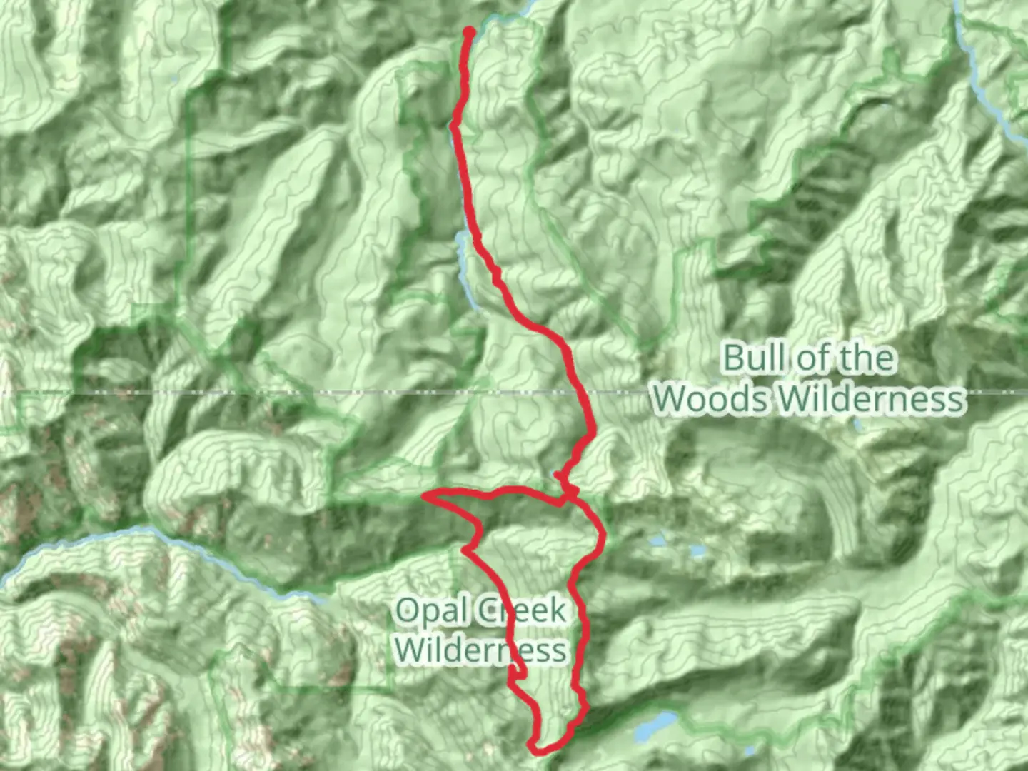 An image depicting the trail Silver King Lake and Battle Ax Mountain Trail and its surrounding area.