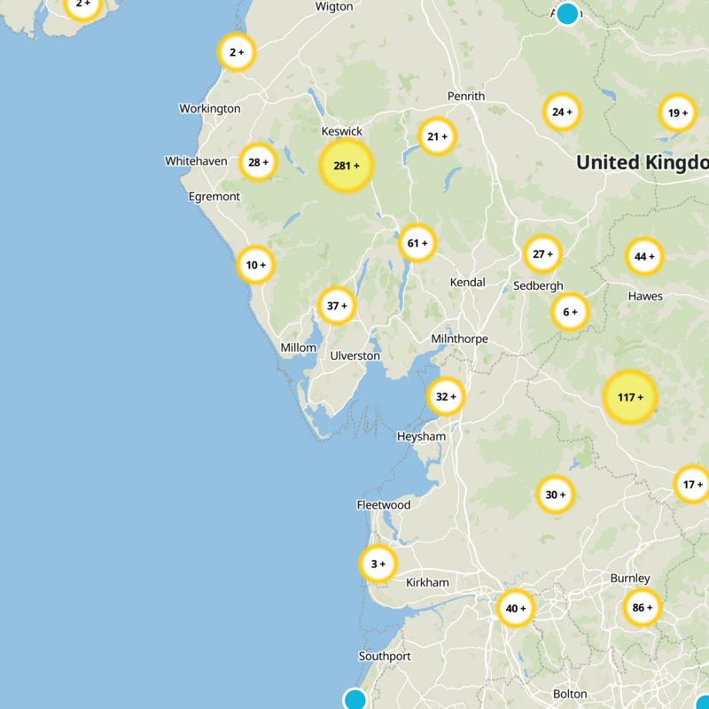 South Lakeland Static Map