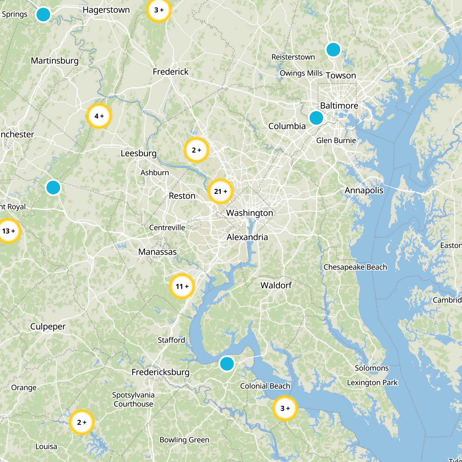 City of Alexandria Static Map