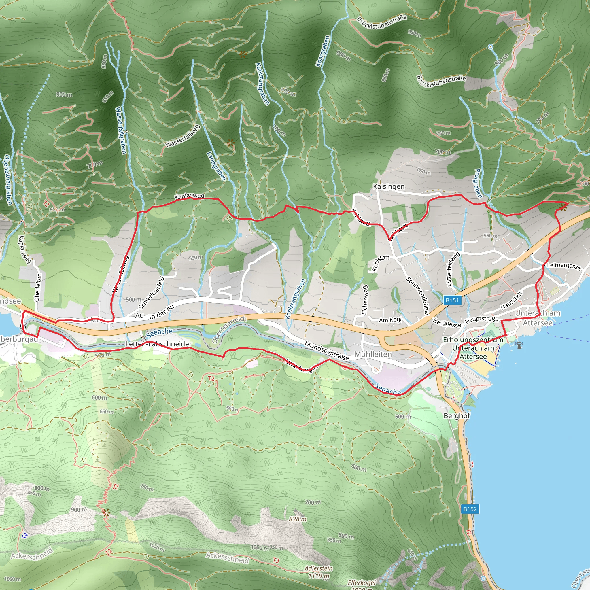 Viktor Kaplan Themed Trail mobile static map