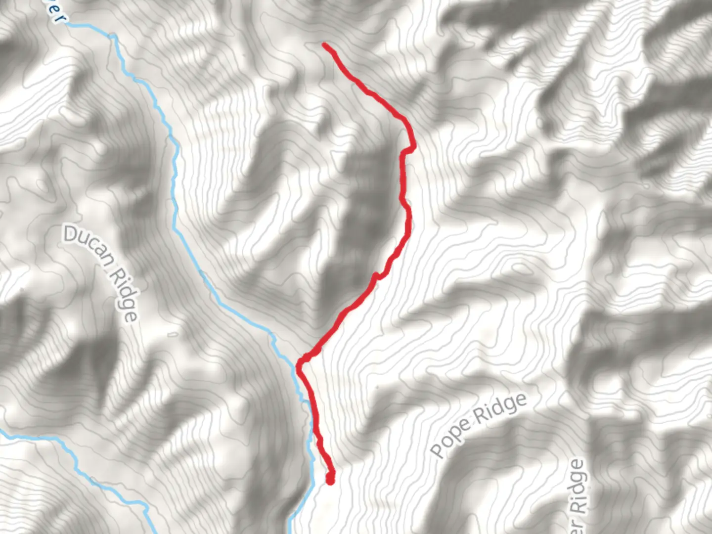 An image depicting the trail Pyramid Creek Trail via North Fork Entiat River Trail and its surrounding area.