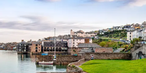 An image depicting the trail Falmouth Docks Station - Falmouth Packet Walk and its surrounding area.