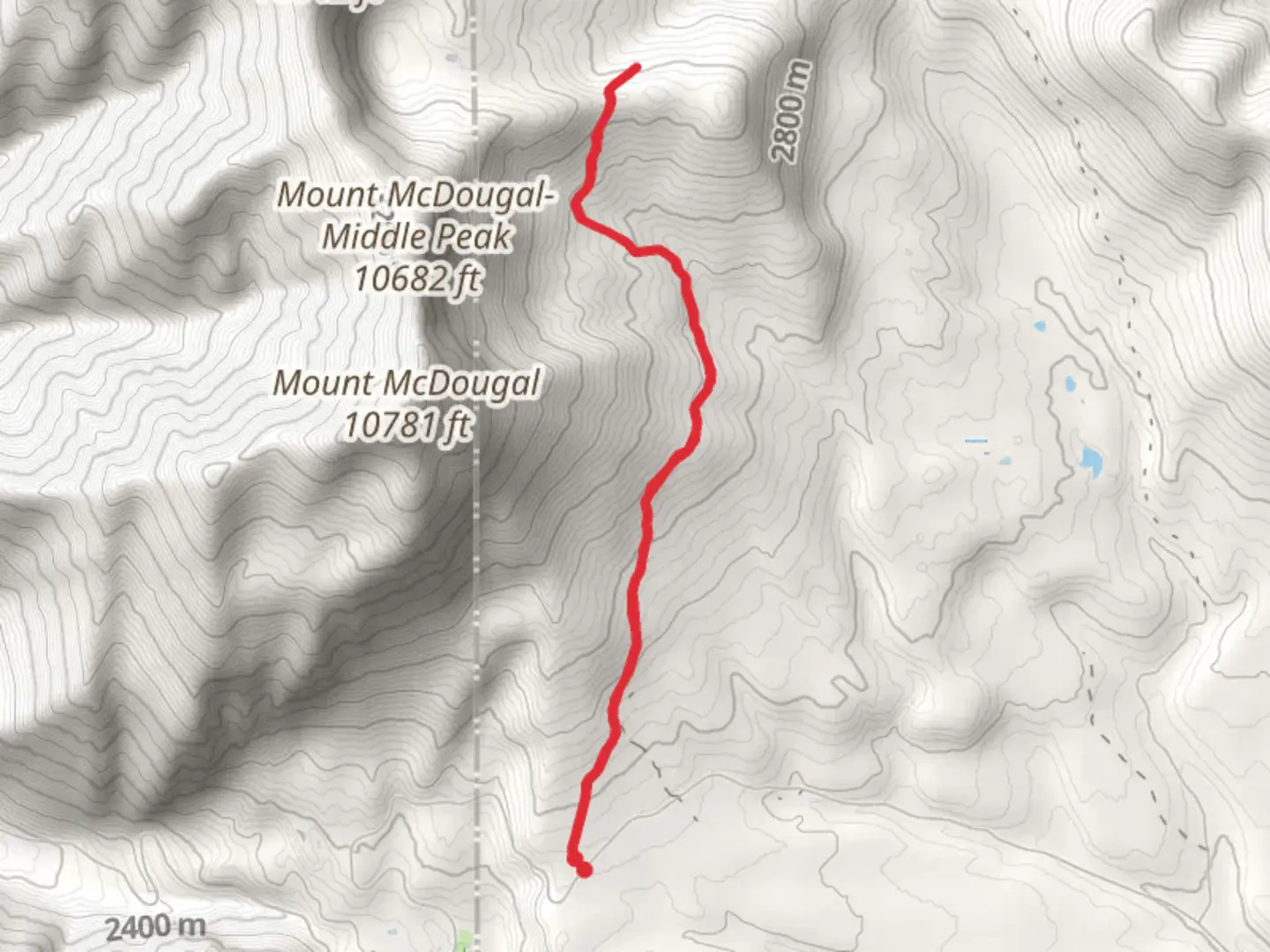 An image depicting the trail Wyoming Range Trail - Section K and its surrounding area.