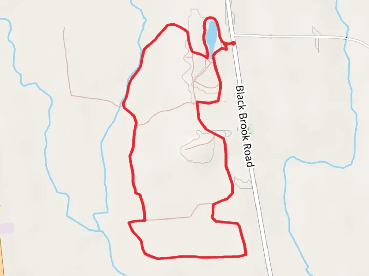 An image depicting the trail Ada Trail and Blue Heron Loop and its surrounding area.