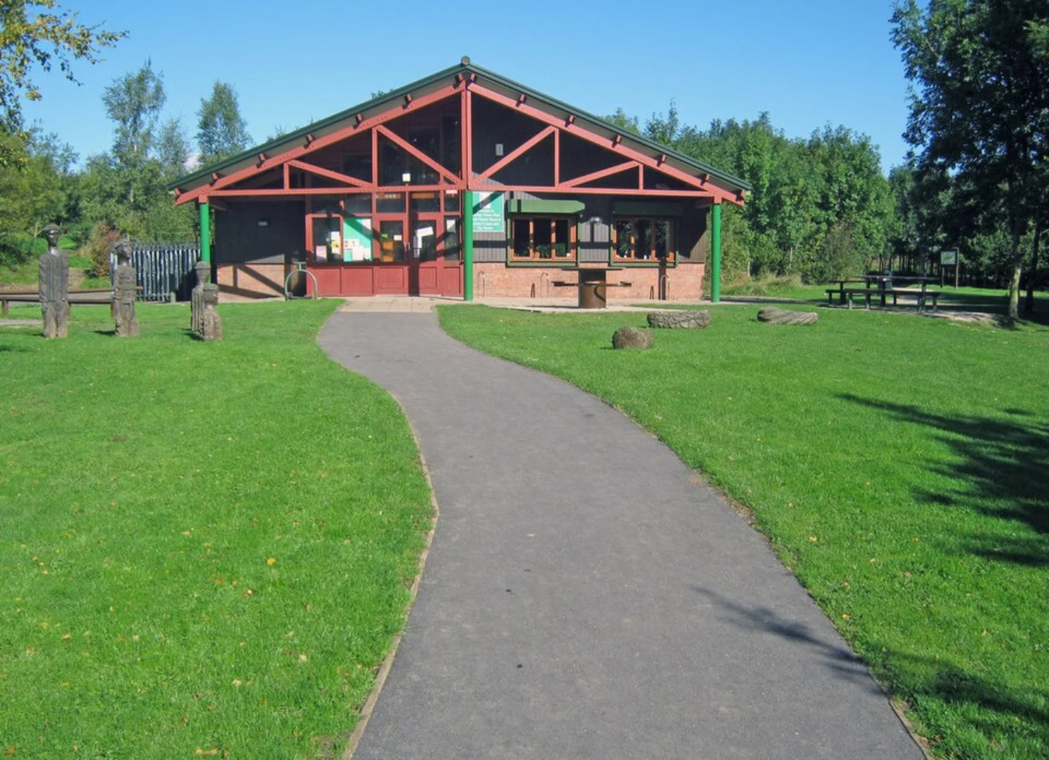 An image depicting the trail South Normanton, Blackwell and Huthwaite Loop via Brierley Forest Park and its surrounding area.