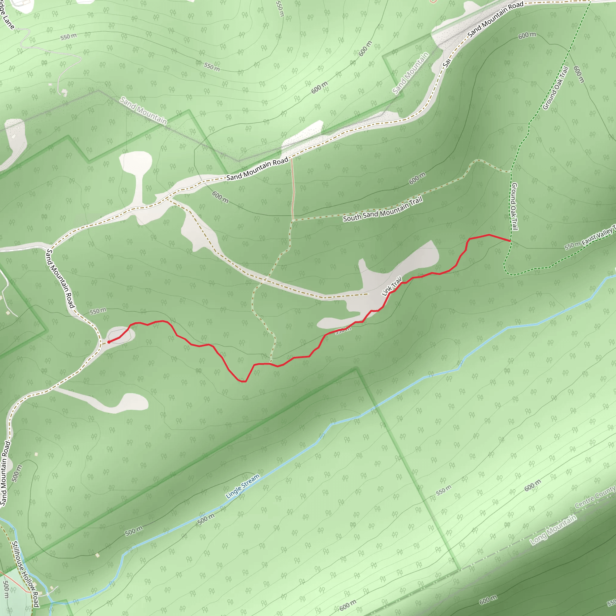 Link Trail mobile static map