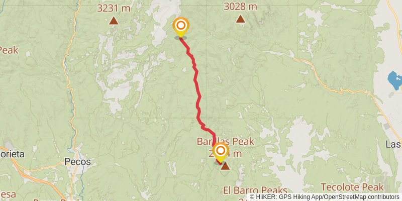 Skyline Trail stage 6 Map