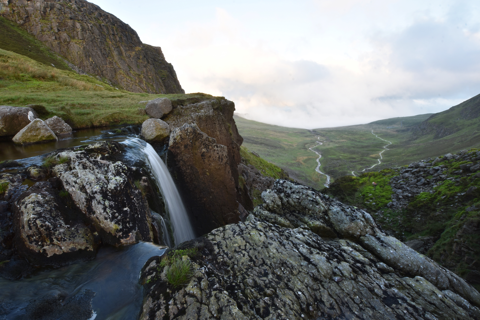 An image depicting the trail Mahon Falls and Coumfea and its surrounding area.