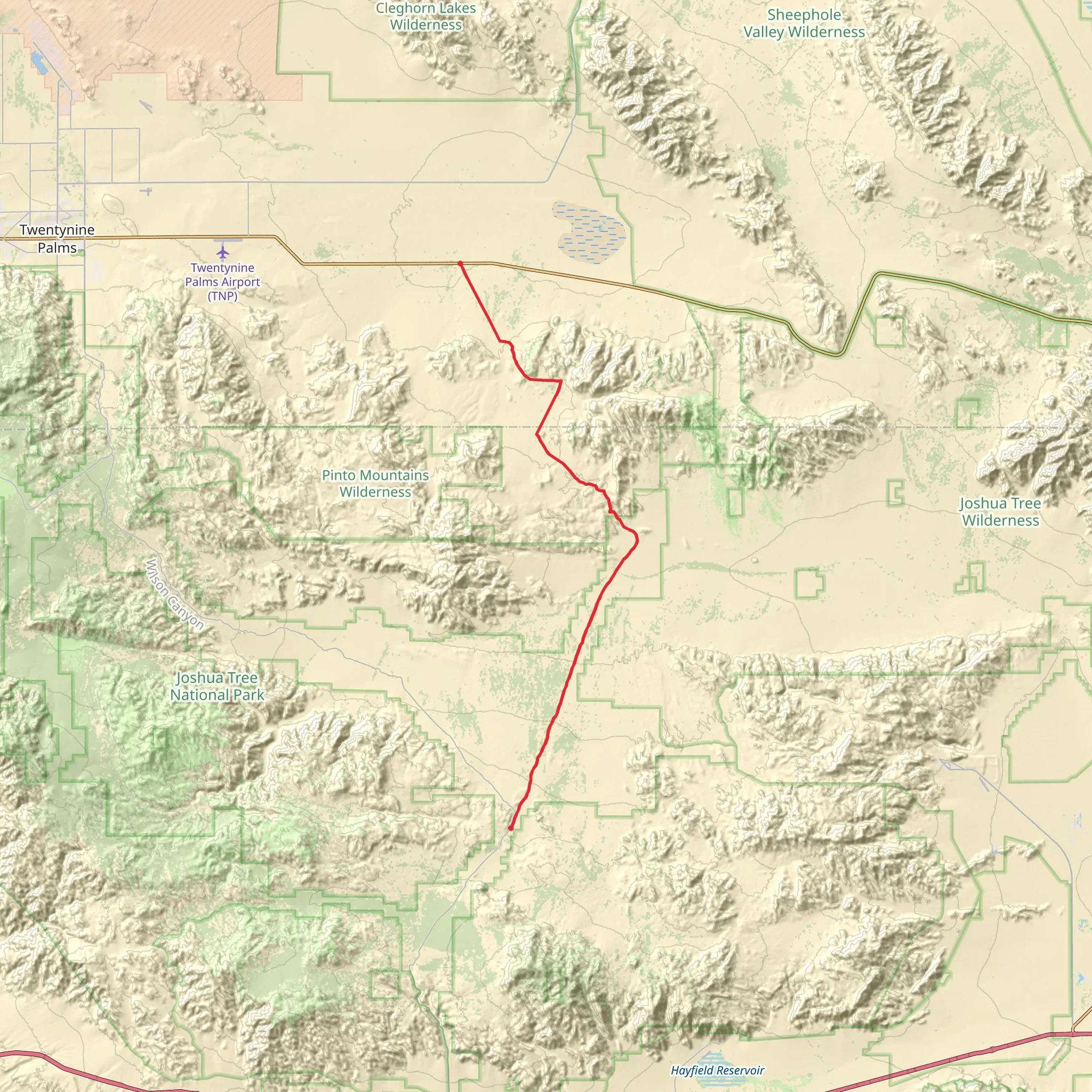 Old Dale Road Trail mobile static map