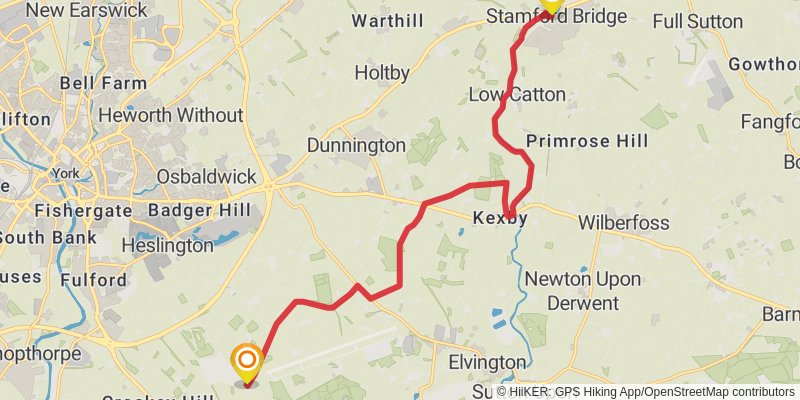 Minster Way stage 4 Map