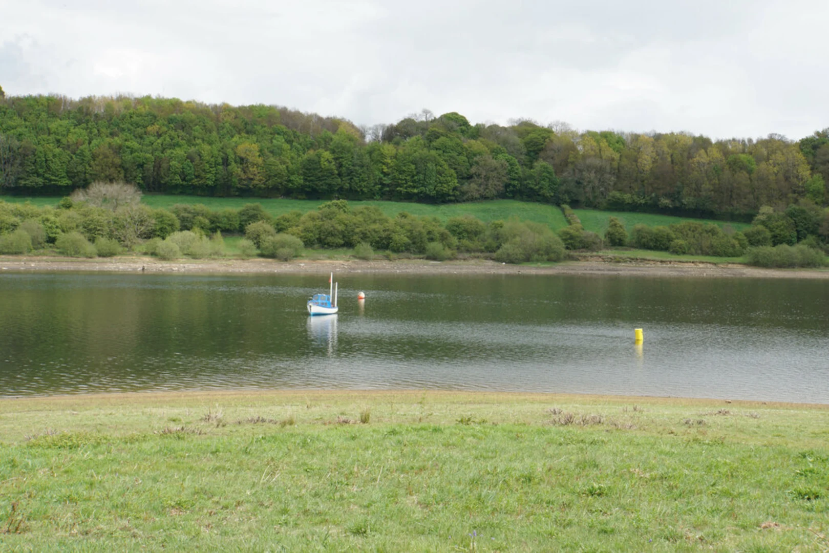 An image depicting the trail Ogston Reservoir and Carr Loop and its surrounding area.