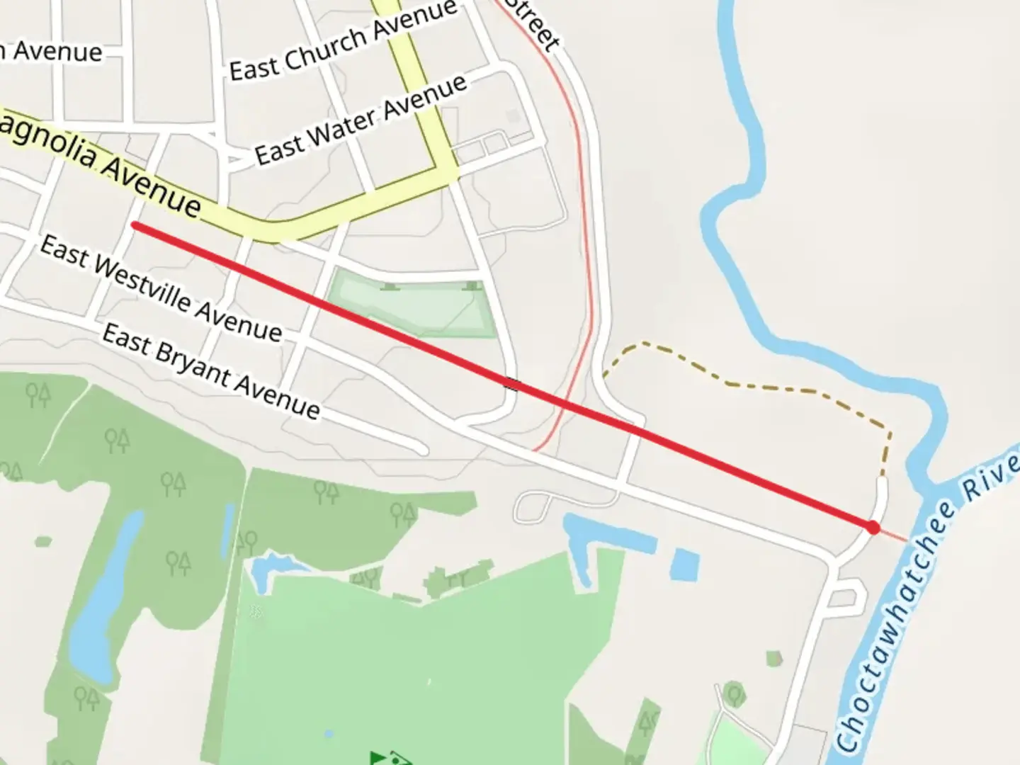 An image depicting the trail Geneva Walking Trail and its surrounding area.