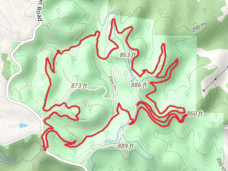 DeClue Trail, Beulah Trail and Eagle Valley Loop Trail