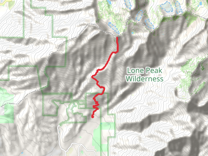 Big Horn Peak via Second Hamongog Trail