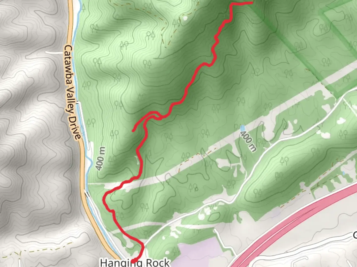 An image depicting the trail Virginia Deep Road Walk and its surrounding area.