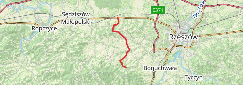 Rzeszów Loop stage 3 Map