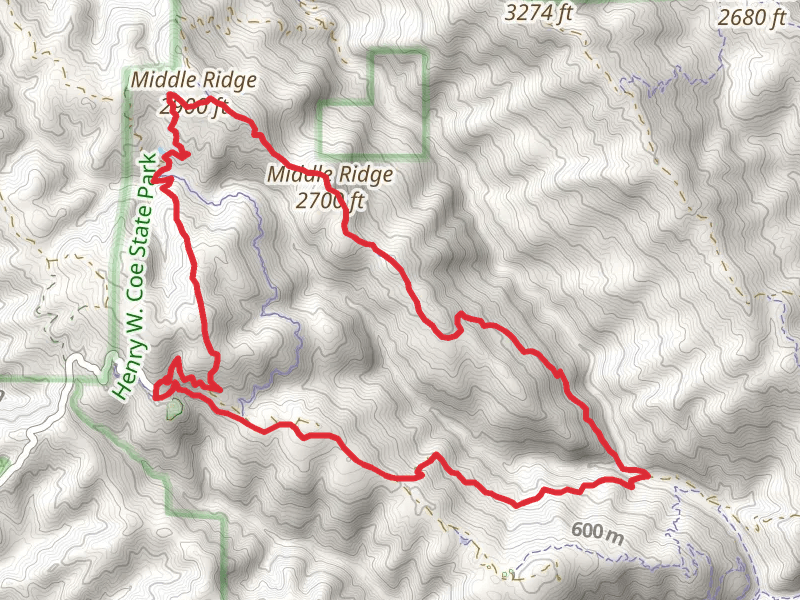 Middle Ridge Loop Trail