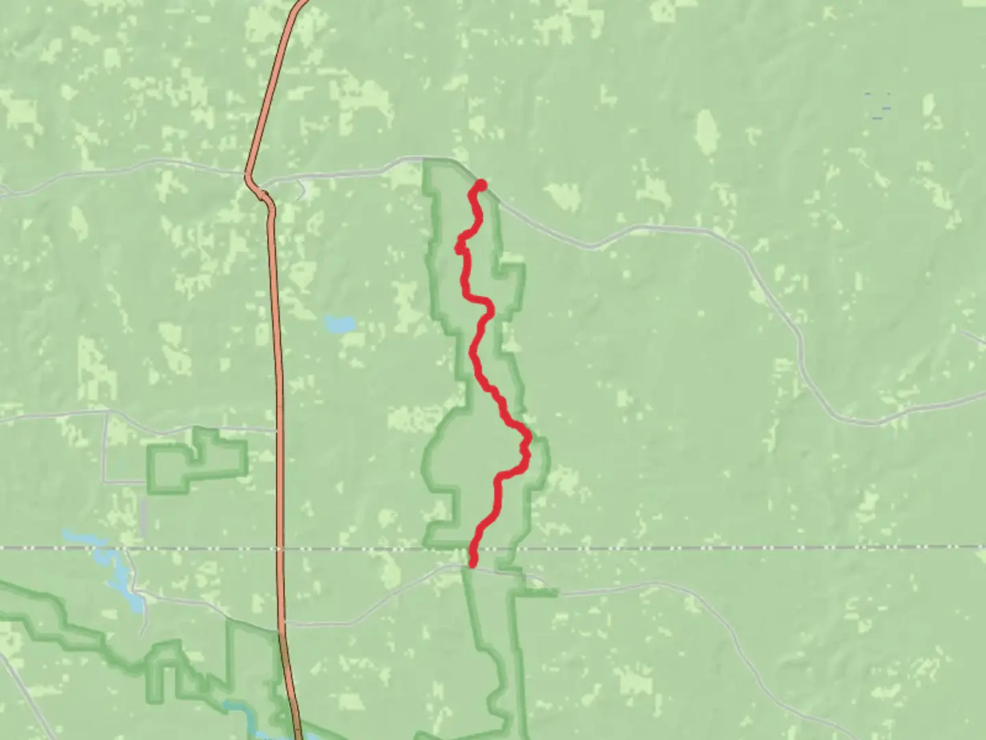 An image depicting the trail Turkey Creek Trail and its surrounding area.