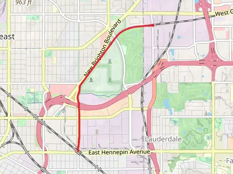 Northeast Diagonal Regional Trail