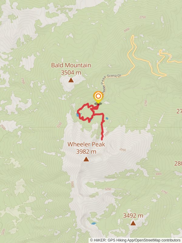 Alpine Lakes Trail and Bristlecone and Glacier Trail Loop