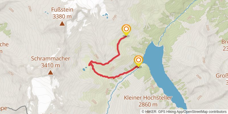Berlin High Trail alt 2 Map