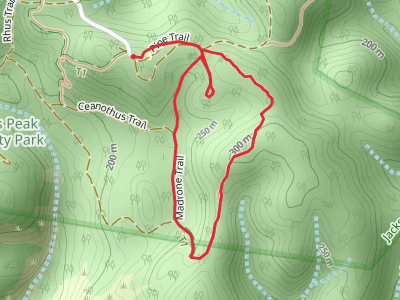 Earl Moser Trail, Madrone Trail and Hidden Meadow Trail Loop