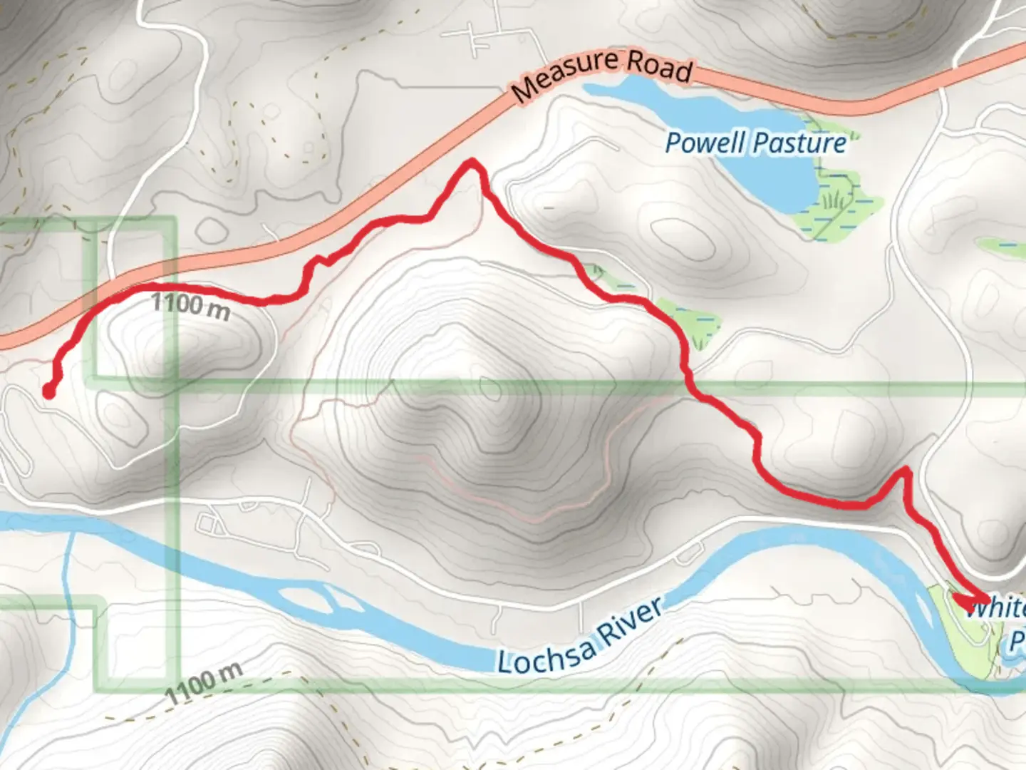 An image depicting the trail Lewis and Clark Trail and its surrounding area.