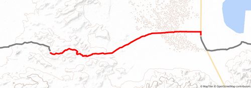 American Discovery Trail South Route stage 364 Map