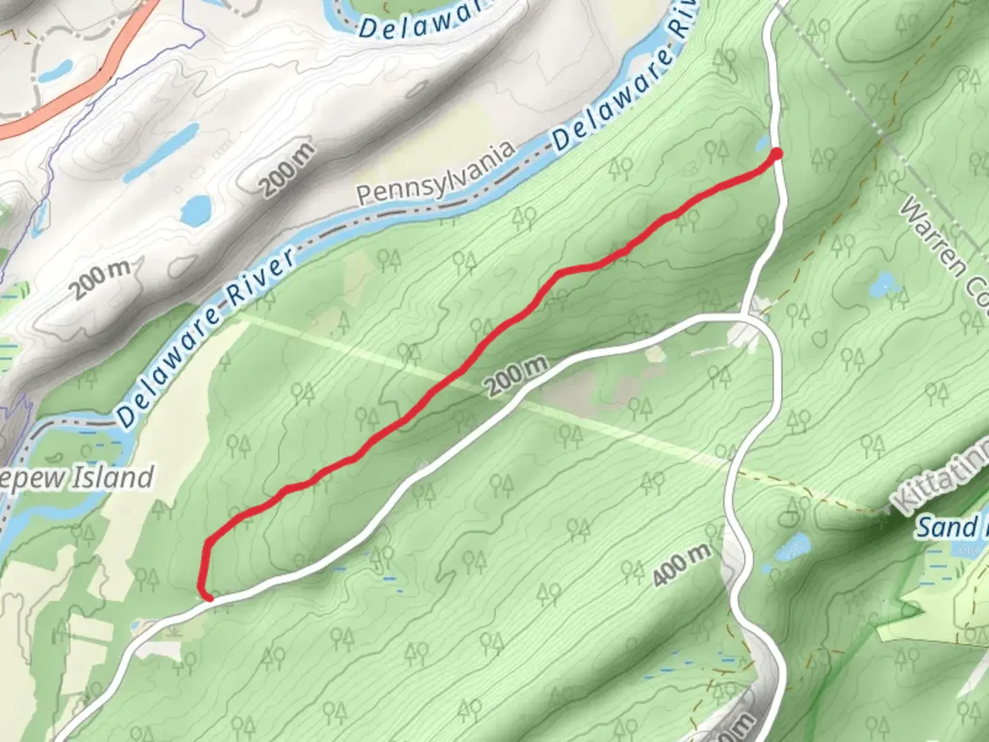 An image depicting the trail Hamilton Ridge Trail and its surrounding area.